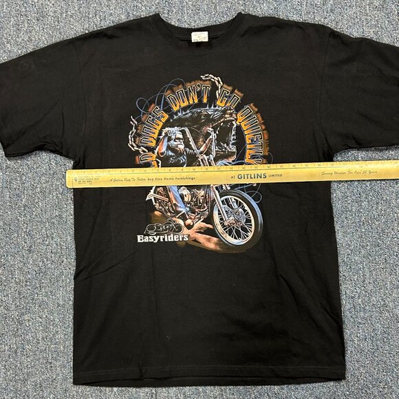 Easyriders Saloon Sturgis South Dakota Biker T Shirt Sz L - Picture 5 of 9